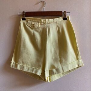 1950s Jantzen yellow shorts